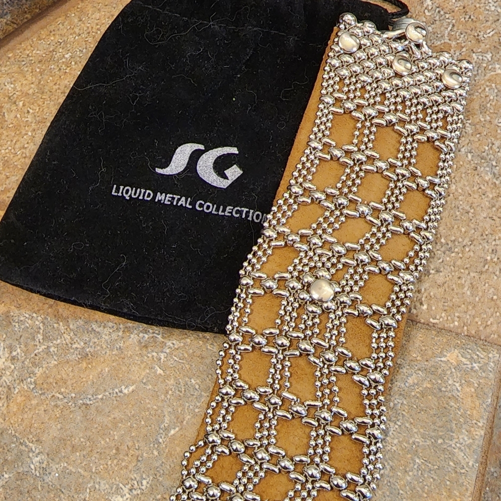 Sergio Liquid Metal bracelet